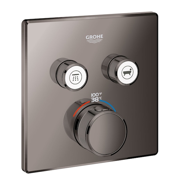 Grohtherm Smartcontrol Dual Function Therm Trim, Gray